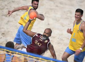 شگفتی سازی هندبال ساحلی قطر